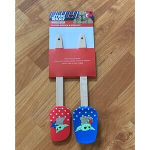 Star Wars The Mandalorian Silicone Spatula & Spoon Set